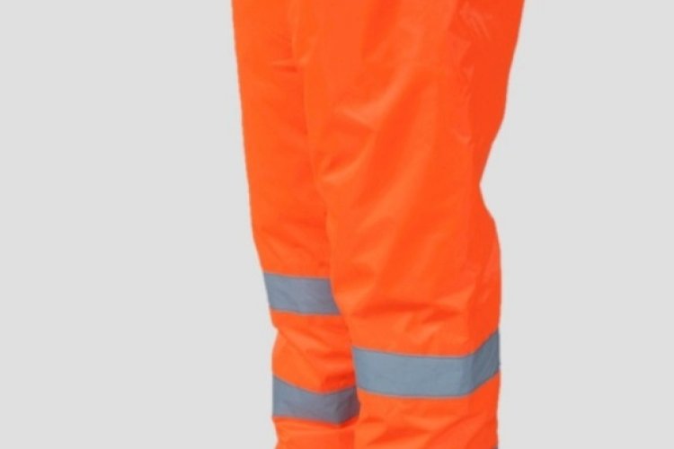 Reflektörlü Astarlı Su Geçirmez İş Pantolonu
